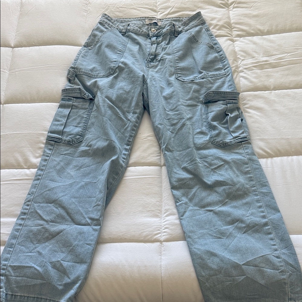 Wax Jean Collection Light Blue Denim Pants